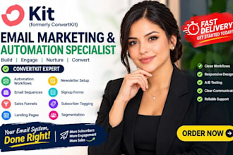 setup kit automation email sequences sales funnels and newsletters