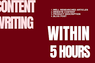 write engaging website content, social media content