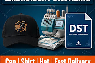 embroidery logo digitizing service