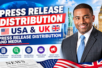 do press release distribution USA UK press release distribution and media