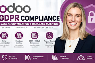 odoo dsgvo gdpr data anonymization database masking and privacy compliance