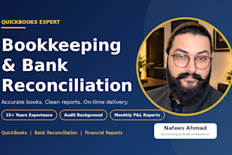 do bookkeeping and bank reconciliation in quickbooks