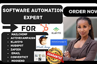 setup mailchimp activecampaign klaviyo hubspot zapier email convertkit moosend