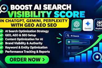 boost ai search visibility score in chatgpt gemini perplexity with GEO aeo SEO