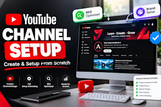 create and setup youtube channel for your brand