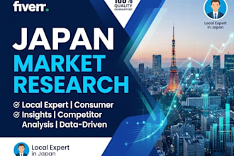 research japanese market trends and provide a detailed report