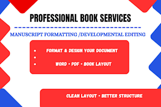 do developmental formatting manuscript formatting and developmental formatting