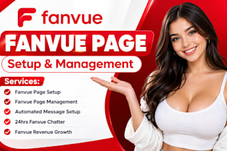 do fanvue page setup fanvue chatter fanvue management to get fanvue subscribers