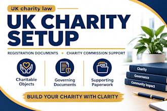 uk charity setup and registration documents