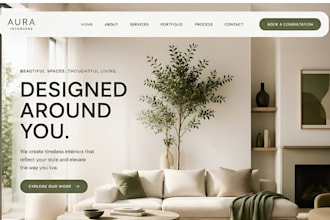 design squarespace interior design website home staging decorator website