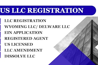 register your US llc, ein, itin application, llc creation non resident
