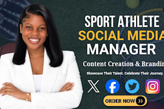 be your kid or grandson sport athlete social media manager and content creator