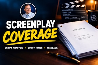 provide screenplay coverage, script analysis and actionable feedback