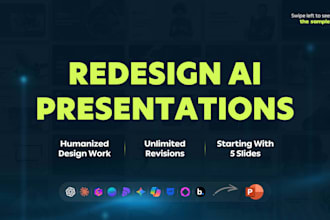 refine and redesign ai generated presentation