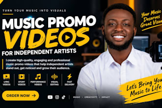 create music promo videos for independent artists