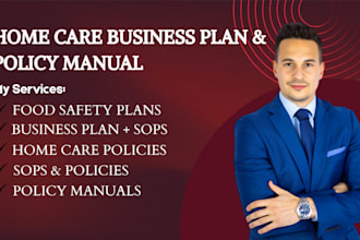 write homecare business plan and policy manual