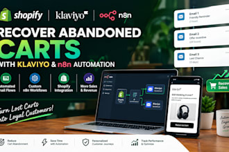recover shopify abandoned carts with n8n and klaviyo automation