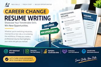 write an ats career change resume and cover letter