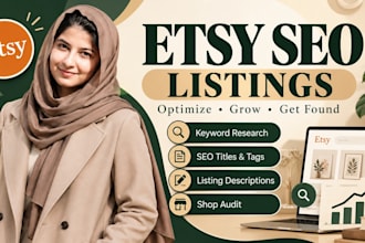 be your etsy SEO expert, listing helper and shop assistant