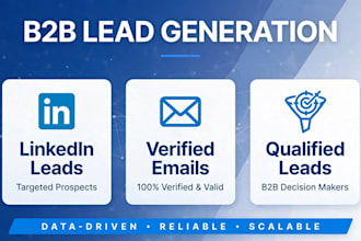 do b2b lead generation linkedin leads and prospect list