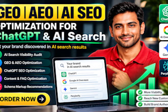 do GEO aeo ai SEO optimization for chatgpt ai  search for your website