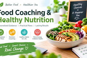 do food coaching and healthy eating guidance