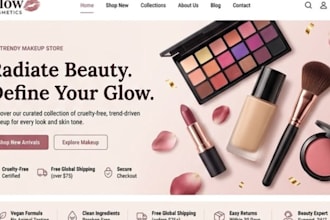 build lipstick website lipstick store shopify beauty makeup store beauty store