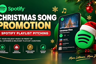 pitch your christmas song to spotify playlist curators
