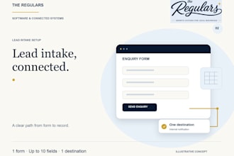 connect your enquiry form to google sheets or your CRM