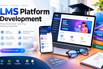 develop lms platform for online learning and education