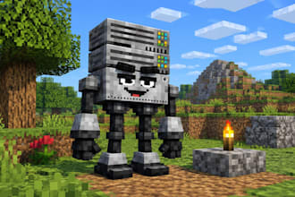 develop custom minecraft fabric mods, rpg systems and gameplay features