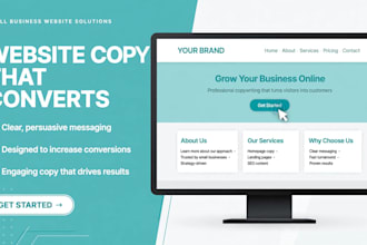write website copy that turns visitors into customers