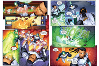 do comic book illustration comic page art graphic novel comic strip comic artist