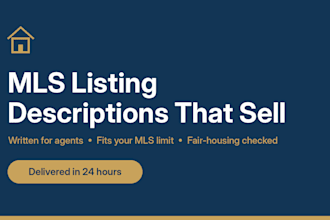 write a compelling mls real estate listing description