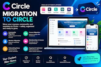 migrate your course or community to circle from skool kajabi