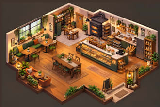 isometric pixel game asset pixel art tileset environment props pixel game art
