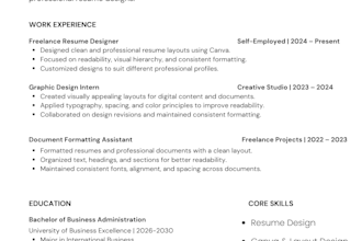 design a professional cover letter