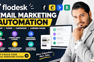 automate flodesk, mailchimp, activecampaign, brevo and email workflows