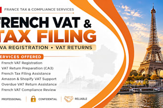 do your french tax filing, vat registration and vat returns