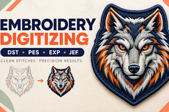 do 3d puff embroidery digitizing for caps, hats and logo in dst