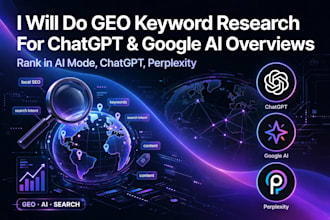 do GEO keyword research for chatgpt google ai overviews