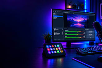 setup obs studio, stream deck and nvenc settings for lag free streams