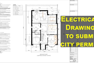 do mep plan, electrical drawing, plumbing, hvac drafts, building permit drawing