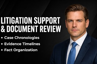 create case chronologies and evidence timelines for litigation
