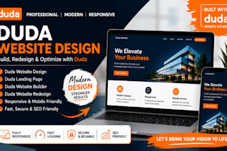 design duda webste, redesign duda website, duda landing page, duda website duda
