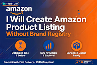 create amazon SEO product listings and fix listing  errors