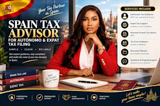 be your spain tax advisor for autonomo and expat tax filling