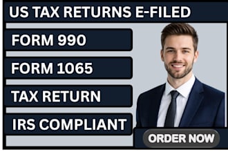 prepare and file irs form 990, 990ez,990n, 1023ez for 501c3 nonprofit