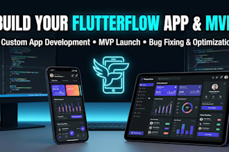 build your flutterflow app, mvp, or fix existing app bugs