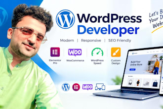 create a professional woocommerce online store using wordpress